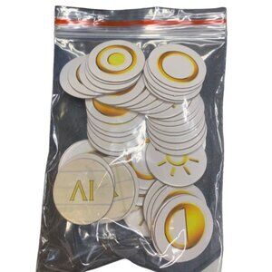 Legacy of the Unconquered Sun Game Replacement 50 "Jade Tokens" Exalted 2nd Edit